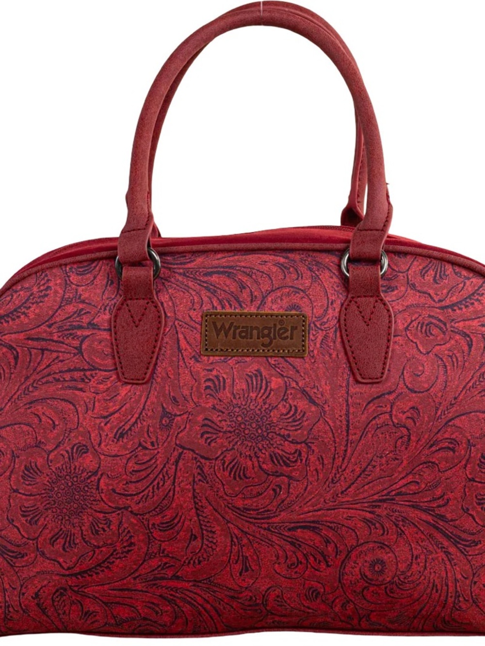Wrangler Floral Printed Retro Duffle Bag Weekender Bag